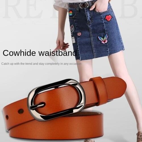 Female Buckle Ladies Belts Strap Students Belts for Women Leather Belts for Women Luxury Designer Brand Belt Corset Belts
