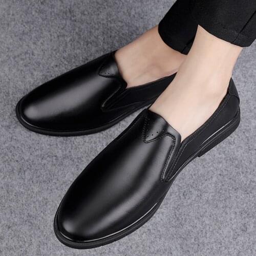 Top Quality Luxury Shoes Designers Business Loafer Men Shoes Stylish Handmade Gentleman Shoes Mens Slip on Loafers British Style