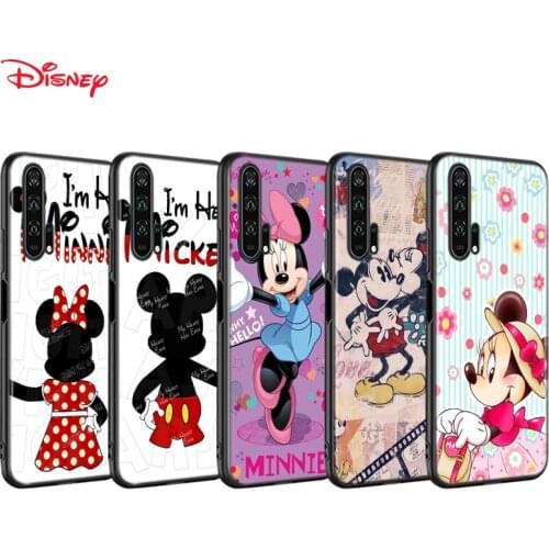 Silicone Cover Cute Minnie Mouse Girls For Honor 30i 10i 10X 9X 8X MAX 20 10 9 8 8A 8C 8S Prime 7A Pro Lite Phone Case