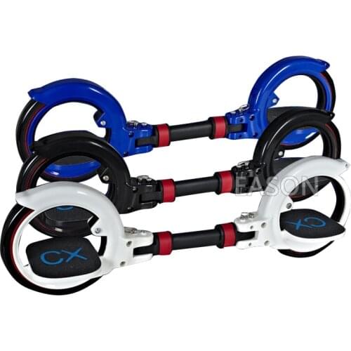 CX8 Skate cycle Two Wheels Skateboard Foldable CX-SkateCycle 2 Parts Roller Wheel Drift Skateboard stunt scooter Extreme Sport