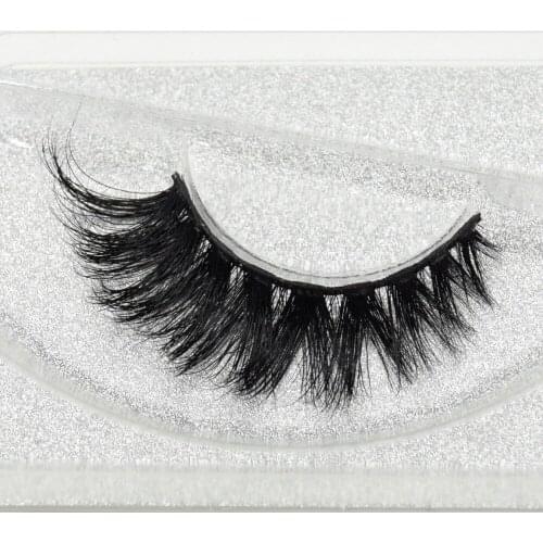 Visofree 3D Real Mink Lashes False Eyelash Thick & Crisscross Fake Eyelashes Handmade Makeup Beauty Glitter Packing D103