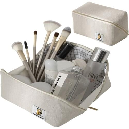 New Lazy Cosmetic Bag Travel and Travel Waterproof Beauty Professional Storage Bag Multifunctional Cosmetic Bag Wash Bag