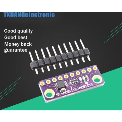 16 Bit I2C 4 Channel ADS1115 Module ADC with Pro Gain Amplifier New diy electronics