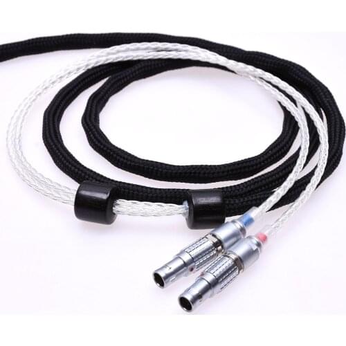 16 Cores 5N Silver Plated Headphone Headset Upgrade Cable Replacement Cable Extension Cord For Focal Utopia Ultra
