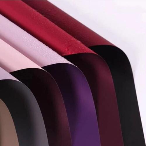 20pcs60*60 multi-color thick waterproof two-color paper florist package flower supplies flower wrapping paper bouquet