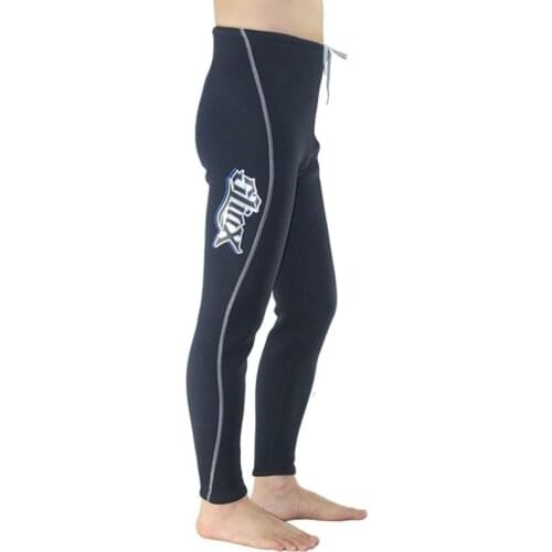 2017 Men and male Wetsuit Pant Diving Pants w/ Warm Lining 3mm Neoprene