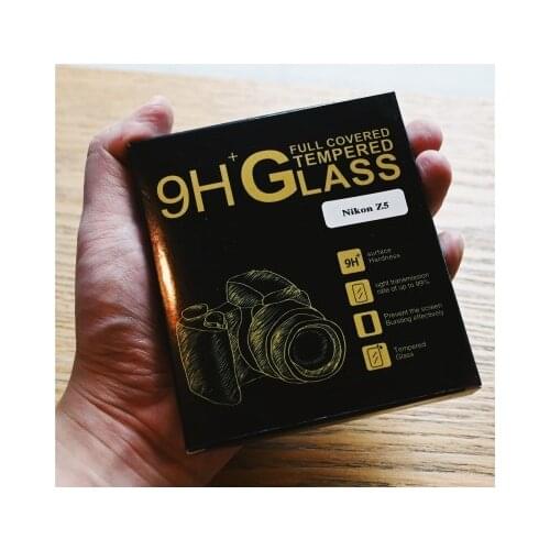 9H+ Thickness Highly Clarity Film Tempered Glass LCD Screen Protector for nikon Z5 Z6II Z7II Z72 Z62 Digital Camera