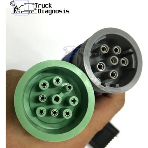 CNH EST 9 pin cable support K-LINE foriveco engine for New Holland CASE Diagnostic scanner tool