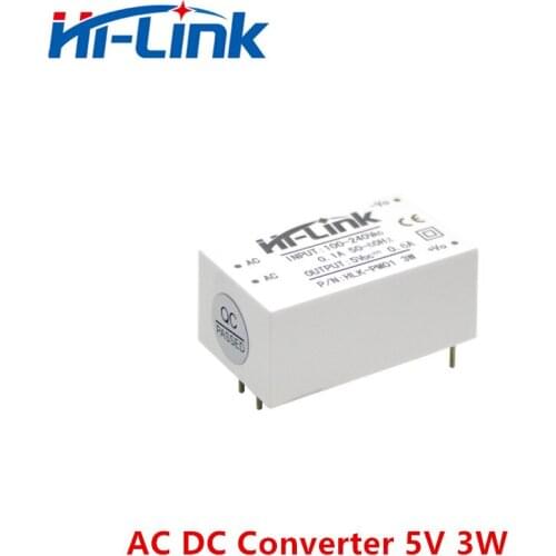 Free shipping 25pcs Hi-Link ac dc 5v 3w Buck Step Down Power Supply Module Converter Intelligent household switch power module