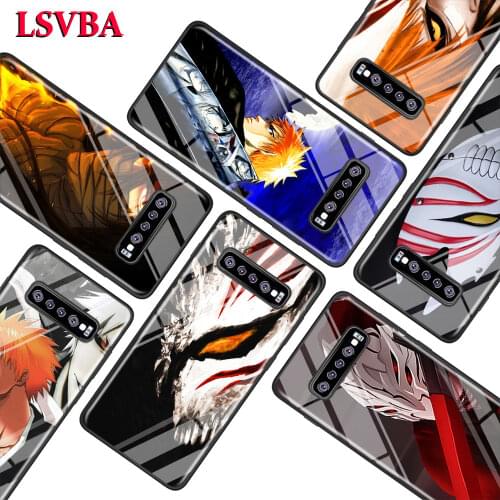 Bleach Kurosaki Ichigo for Samsung Galaxy Note 10 9 8 Pro S10e S10 5G S9 S8 S7 Plus Super Bright Glossy Phone Case Cover