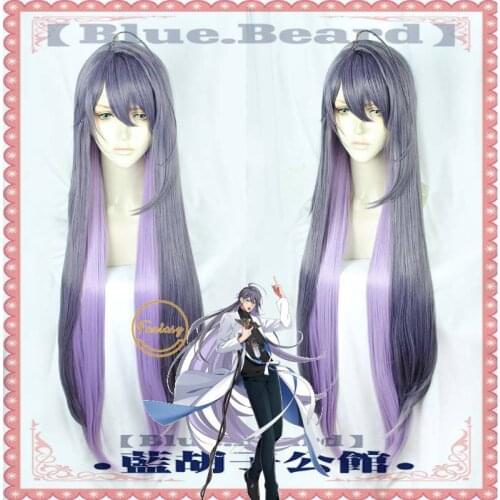 Division Rap Battle DRB Long Straight Cosplay Wig Hypnosis MIC JAKURAI JINGUJI Hair Halloween+ Free Wig Cap