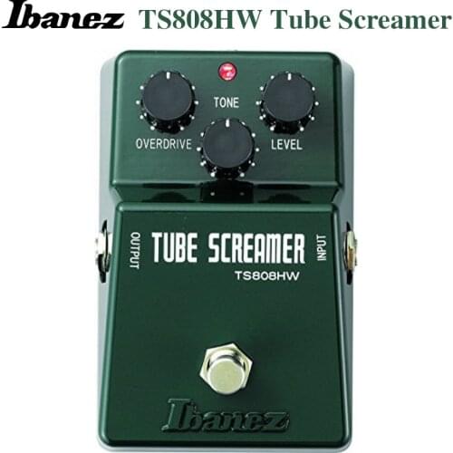 Ibanez TS808HW Distortion Guitar Effect Pedal Classic Tube Screamer Overdrive Pedal | Made in Japan