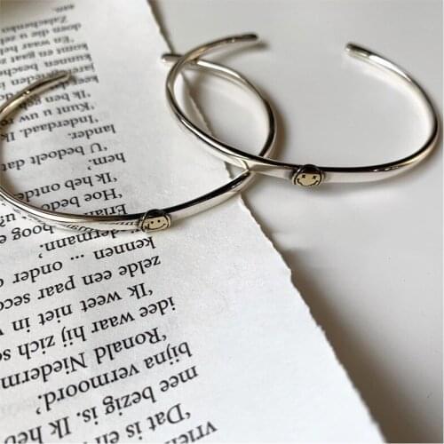 Miuoxion Fashion Personality Punk Party Jewelry Retro Smiley Bracelet For Women Feature Namour Charm Gift All Seasons