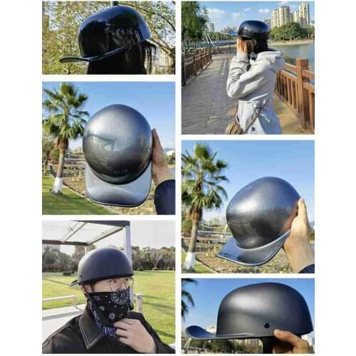 Motorcycle Helmet Retro Full Face Motorcycle Helmet Baseball Cap Helmet Accessories Duck Helmet Motorcycle