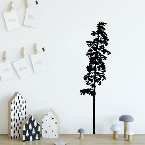 Drop Shipping tree Home Decorations Pvc Decal Nursery Room Decor Removable Decor Wall Decals Bedroom Wall Stickers