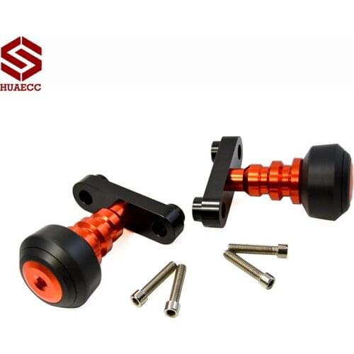 Motorcycle Left Right Frame Slider Anti Crash Protector For KTM DUKE 390 2013-2018 DUKE 125/200