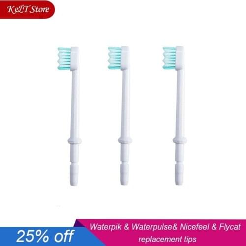Replacement ToothBrush Head For Waterpulse Waterpik Nicefeel Flycat Jet Tips Nozzles Dental Water Floss Oral Irrigator Accessory