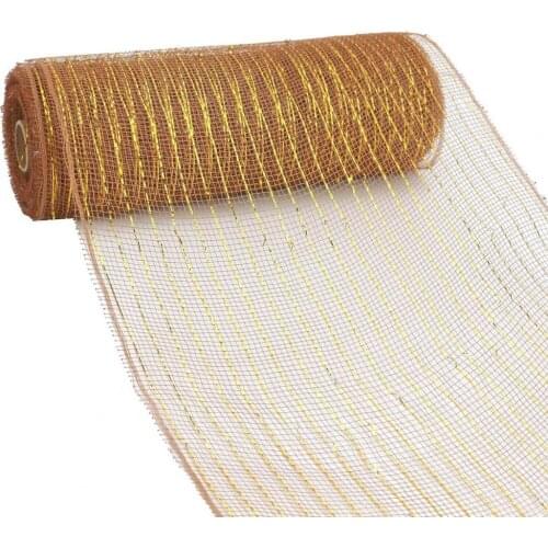 10 Colorful Romantic Yards Mesh Ribbon Flexible Wide Application Lightweight Flexible Easter Mesh for Wreaths DIY Sewing Supply