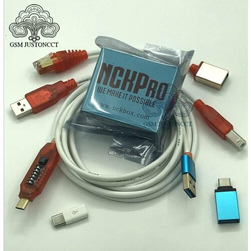 2020 Newest Original NCK Pro box NCK Pro2 box + umf ALL BOOT CABLE ( NCK+UMT ( Ultimate Multi Tool ) 2 in1 )