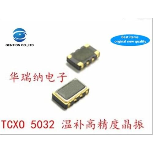 5pcs 100% new and orginal crystal patch temperature compensation TCXO 5032 5X3.2 13MHZ 13M 13.000MHZ high precision imported