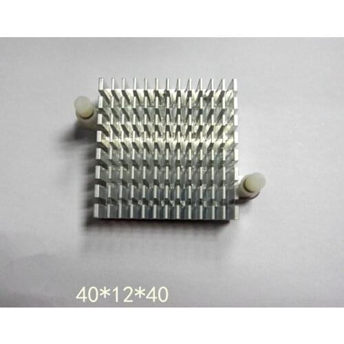 5PCS New high quality electronic radiator 40*12*40mm motherboard chip cooling fin break trough with climbers customized heatsink