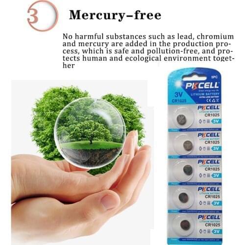 60pcs/12pack CR1025 3V Lithium Button Batteries DL1025 BR1025 KL1025 Cell Coin Lithium Battery For Watch Electronic Toy Remote