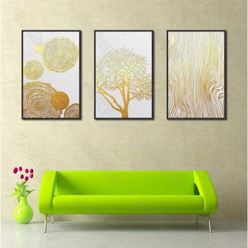Frameless Style Simple Big Tree Painting Modern Home Decoration Sofa Background Wall Bedroom Porch Corridor Hanging Painting