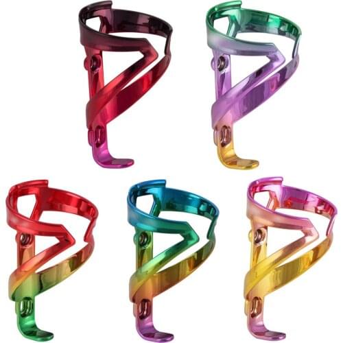 Ultralight Colorful Bike Bottle Holder Fiber glass Nylon Bicycle Bottle Cage MTB Road Bike Water Bottle Rack Bike Accessories