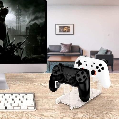 Game Controller Holder Acrylic Gamepad Display Stand Game Handle Controller Bracket Joystick Rack Stand For For Switch /PS5