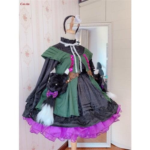 Game Girls Frontline M9138‎ Cosplay Costume Lovely Green Formal Dress Activity Party Role Play Clothing High Quality Cutom-Make