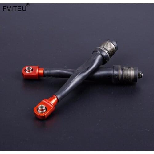 FVITEU CNC Alloy 6mm rear shock rod bar set for 1/5 hpi baja 5b 5t 5sc rovan km