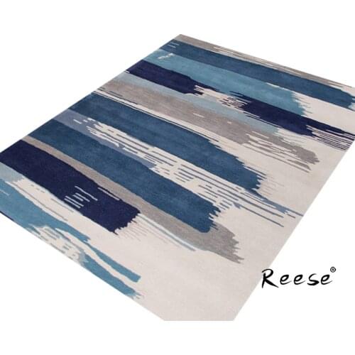 Geometric Modern Art Living Room Patterned Rugs Large Carpets Minimalistic Abstract Stripes Floral Bedroom Carpet Soft Door Mat