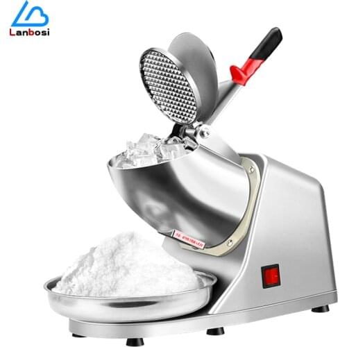 Ice Crusher Household Small Shaved Ice Machine Fully Automatic Milk Tea Shop Smoothie Machine Sponge Ice Machine Ice Breaker