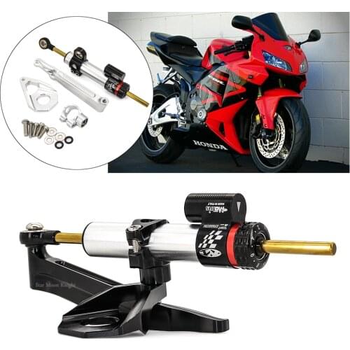 Motorcycle Stabilizer Steering Damper Bracket Mount Kit For Honda CBR600RR CBR 600RR CBR 600 RR 2005 2006 Damper Support Kit