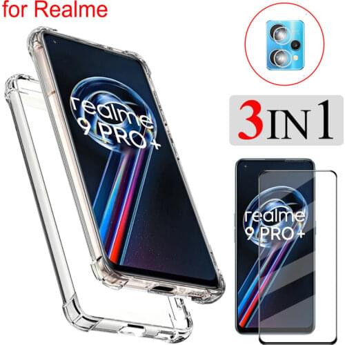 Transparent Silicone Case on Realme 8 Pro Case Realme8/8Pro Original Phone Color Shockproof Cover for Realmi 8Pro Realme-8 Case