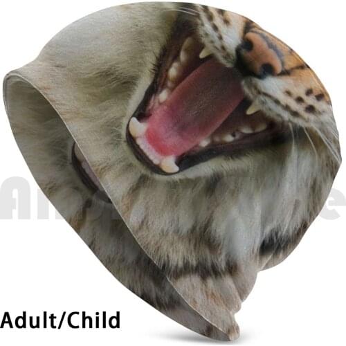 Yawning Lynx Hat Hat Lynx Eurasian Lynx Siberian Lynx Iberian Lynx Bobcat Big Cat Cat Feline