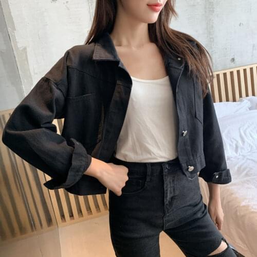 Женские черные куртки Skyenunim China At AliExpress