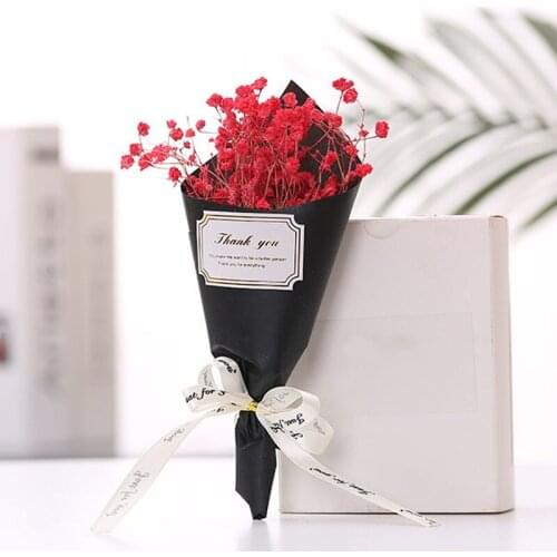 Dried Flowers Bouquet Home Gypsophila Natural Floral Art Decoration Living Room Wedding Decor Party Gift