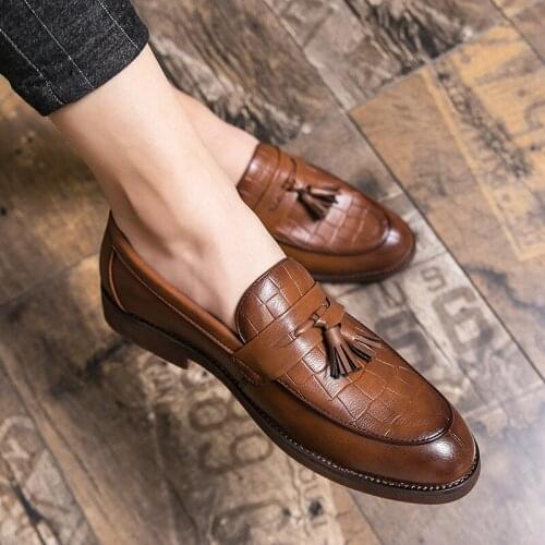 Leather Shoe Business Handmade Dress Shoes for Men Casual shoe Big Size Wedding Party Dress Shoes