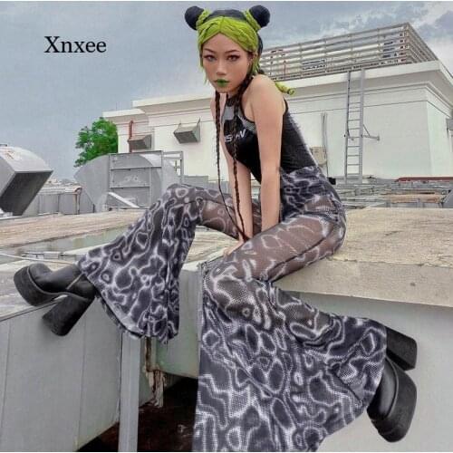 Xnxee Women's Flared Trousers