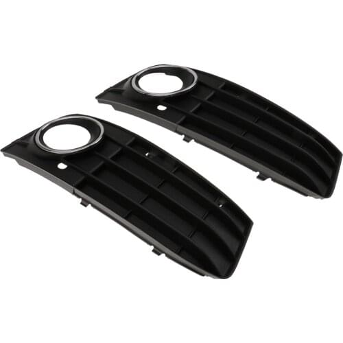 1 Pair Auto Car Left and Right Grill Housing Grille for Audi A4 A4L B8 09-12