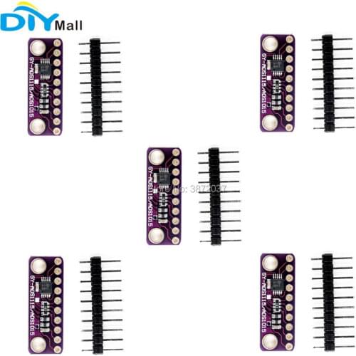5pcs/lot GY-ADS1015 ADS1115 12Bit Analog to Digital Converter ADC Module Breakout Board for Arduino
