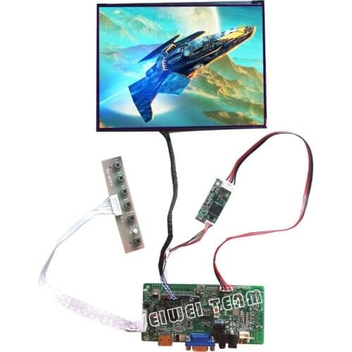 8.4 Inch TFT LCD Display 1024x768 IPS LCD Driver Board LVDS Interface High Brightness Car Automotive Display Replace Outdoo
