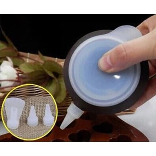 Cake Nozzles Macaroons Tool Dessert Macaroon Macaron Food Writing Pen Cake Cream Muffin Dessert Chocolate Pot 3 Nozzles CT1008