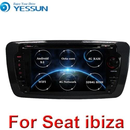 Android 9.0 Octa Core 4G+64G Ibiza Car DVD For Seat Ibiza 7inch Android Radio GPS with Mirroring link RDS