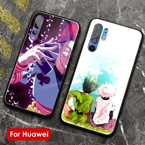 Hunter x Hunter anime soft silicone glass Phone case shell cover for Huawei Honor V Mate P 9 10 20 30 Lite Pro Plus Nova 2 3 4 5