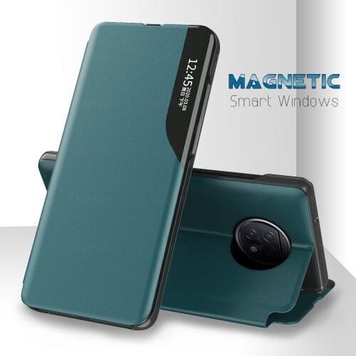 Note9t case Smart Magnetic Leather Flip Case For xiaomi redmi note 9t 9 t t9 xiomi redme not 9t Book Stand Phone Cover Coque