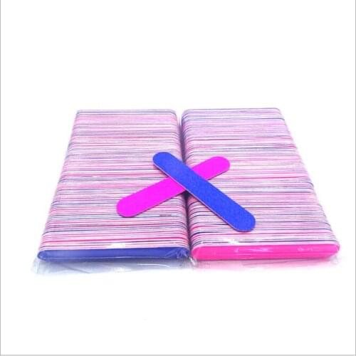 Wood nail file disposable nail file wood emery board 85*13*1.2mm