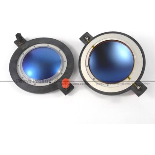 2pcs Hiqh Quality Diaphragm for B&C DE750-8, DE750TN, DE82, DE82TN, DE85, EAW CD-5001 Blue Titanium with Air Hole