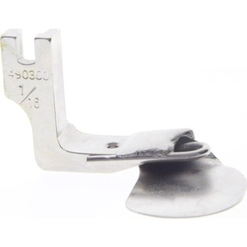 For Lockstitch Industrial Sewing Machine Double Fold Wire Hemmer Foot # 490360